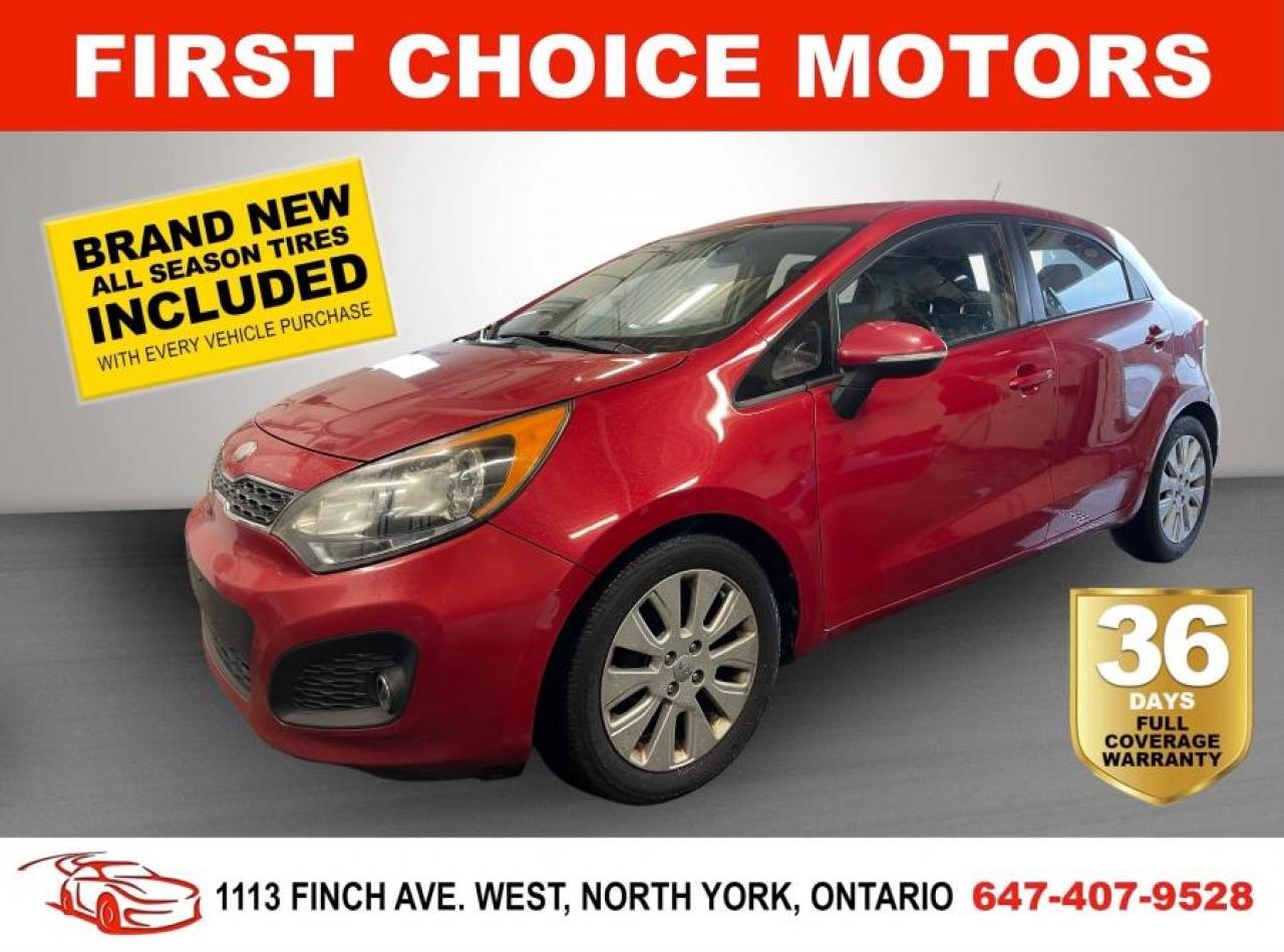 2013 Kia Rio EX ~MANUAL, FULLY CERTIFIED WITH WARRANTY!!!~