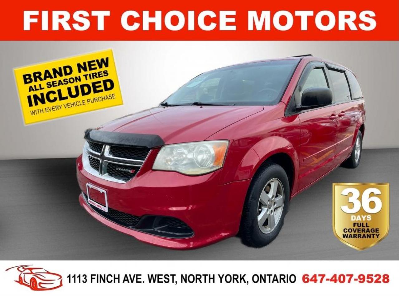 2012 Dodge Grand Caravan SE ~AUTOMATIC, FULLY CERTIFIED WITH WARRANTY!!!~ - Photo #1