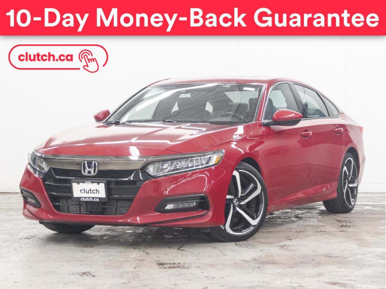 Used 2020 Honda Accord Sport w/ Apple CarPlay & Android Auto, Adaptive Cruise, Sunroof for sale in Toronto, ON