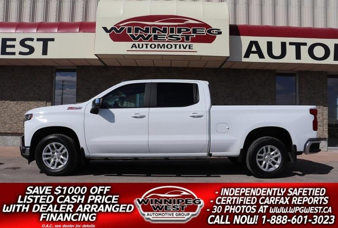 Used 2022 Chevrolet Silverado 1500 LTD LT2 Z71 CREW 5.3L 4X4, LOADED, HTD SEAT, AS NEW!! for sale in Headingley, MB