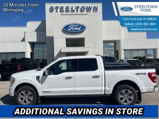 Used 2021 Ford F-150 Platinum  PLATINUM CREW 4X4 701A HUBRID for sale in Selkirk, MB