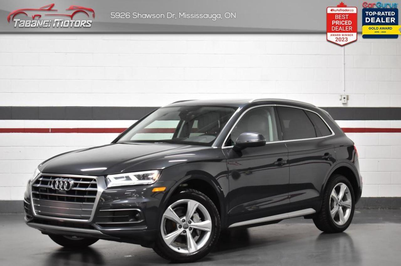 Used 2020 Audi Q5 Progressiv  No Accident 360CAM Navigation Panoramic Roof Blindspot for sale in Mississauga, ON