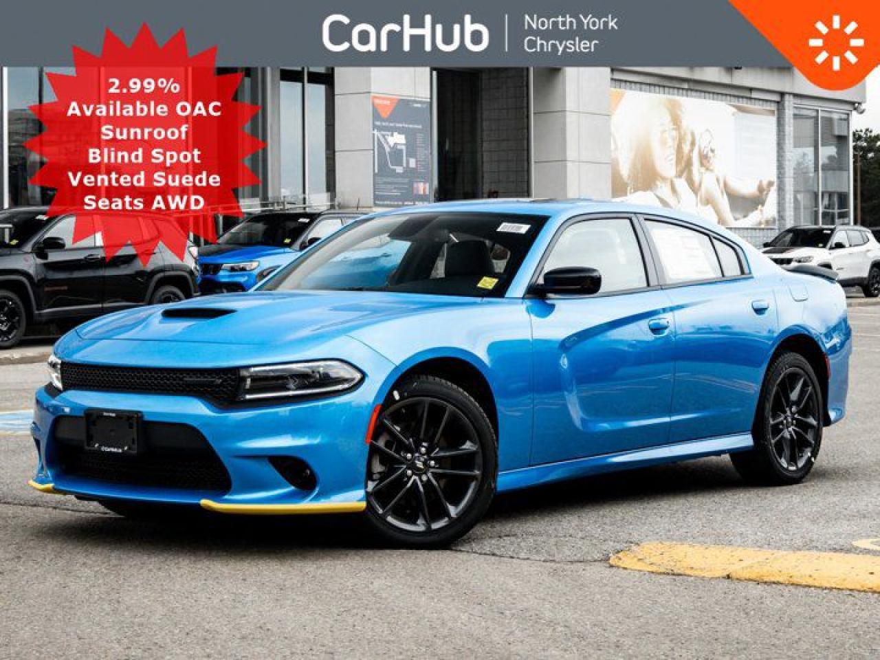 New 2023 Dodge Charger GT AWD Sunroof Vented Seats R-Start ALPINE Sound Blindspot Detection for sale in Thornhill, ON