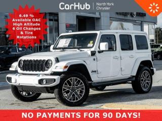 New 2024 Jeep Wrangler 4xe High Altitude Sky Roof Navi 12.3In Screen Front Heated Seats for sale in Thornhill, ON