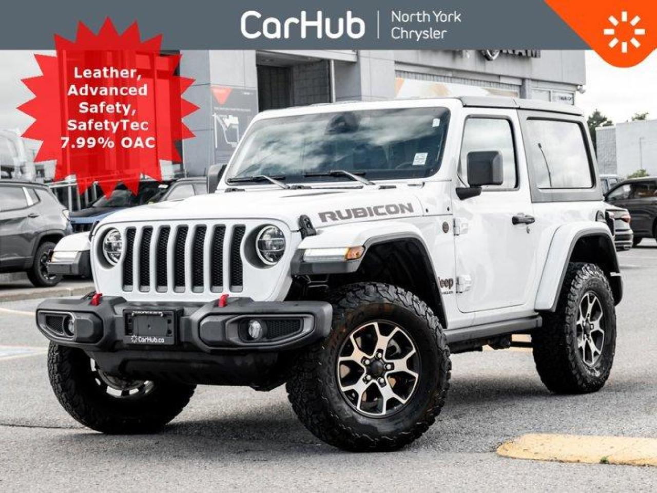 
This 2020 Jeep Wrangler Rubicon 4x4 is ready for adventure! It delivers a Gas w/ eTorque V-6 3.6 L/220 engine powering this Automatic transmission. Wheels: 17 Polished Aluminum w/ Black Pockets & LT Tires, Transmission: 8-Speed TORQUEFLITE AUTO -inc: Tip Start, Hill Descent Control. Clean CARFAX! Our advertised prices are for consumers (i.e. end users) only. This vehicle does not include a soft top.

 

This Jeep Wrangler Features the Following Options

 

Advanced Safety Group $1,450

Uconnect 4C Nav & Sound Group $1,395

Black Freedom 3-Piece Hardtop $1,195

Leather Faced Seats w/ Rubicon Logo & Utility Grid $995

Cold Weather Group $895

LED Lighting Group $895

Safety Group $845

3.6L Pentastar VVT V6 w eTorque $700

8 Speed TorqueFlite Automatic Transmission $1,795

Remote Proximity Keyless Entry $300

Body Colour Fender Flares $150

 

Heated Leather Front Seats, Heated Steering Wheel, Remote Start, Uconnect 8.4 Touch Display w/ Navigation, Backup Camera w ParkSense, Black 3-Piece Freedom Hardtop, LED Exterior Lighting, Active Cruise Control, Automatic Emergency Braking, Blind Spot Alert, 4x4 w Drivetrain Controls, Axle Locking & Sway Bar Controls, Hill Descent & Start Assists, Voice Commands, Smartphone Projection, AM/FM/SiriusXM-Ready, Bluetooth, USB/AUX, WiFi Capable, Dual Zone Climate w/ Rear Vents, Off Road Pages, Proximity Keyless Entry, Push Button Start, Auto Start/Stop, Rear AC/USB Power, Included Carpet Floor Mats, Power Windows & Mirrors, Auto Lights, Steering Wheel Media Controls, Mirror Dimmer, Garage Door Opener, UCONNECT 4C NAV & SOUND GROUP inc. Alpine Premium Audio System, Radio: Uconnect 4C Nav w/8.4 Display, PACKAGE 25R -inc: Engine: 3.6L Pentastar VVT V6 w/eTorque, Transmission: 8-Speed TorqueFlite Auto, SAFETY GROUP -inc: Park-Sense Rear Park Assist System, Blind-Spot/Rear Cross-Path Detection, REMOTE START SYSTEM, REMOTE PROXIMITY KEYLESS ENTRY, RADIO: UCONNECT 4C NAV W/8.4 DISPLAY, LED LIGHTING GROUP -inc: Daytime Running Lights w/LED Accents, LED Fog Lamps, LED Reflector Headlamps, LED Taillamps, GVWR: 2,426 KGS (5,350 LBS), Engine: 3.6L PENTASTAR VVT V6 W/ETORQUE -inc: 600 Amp Maintenance Free Battery, 48-Volt Belt Starter Generator, Non-Locking Fuel-Filler Cap, Engine Oil Cooler, COLD WEATHER GROUP -inc: Heated Steering Wheel, Front Heated Seats.

 

Dont miss out on this one!

 

Please note the window sticker features options the car had when new -- some modifications may have been made since then. Please confirm all options and features with your CarHub Product Advisor.

 

Drive Happy with CarHub
*** All-inclusive, upfront prices -- no haggling, negotiations, pressure, or games

*** Purchase or lease a vehicle and receive a $1000 CarHub Rewards card for Service

*** 3 day Return/Exchange program available

*** 36 day warranty on mechanical and safety issues and a complete car history report

*** Purchase this vehicle fully online on CarHub websites

 

Transparency Statement
Due to current circumstances, shortage of inventory, and to prevent exports and non-retail purchases, cash sales are restricted to local customers residing within 8 km of our CarHub dealerships. $750 fee for all finance/lease deals -- no hidden costs. While every effort is taken to avoid errors, technical or human error can occur, so please confirm vehicle features, options, materials, and other specs with your CarHub representative. Prices, rates and payments are subject to change without notice. Please see our website for more details.
