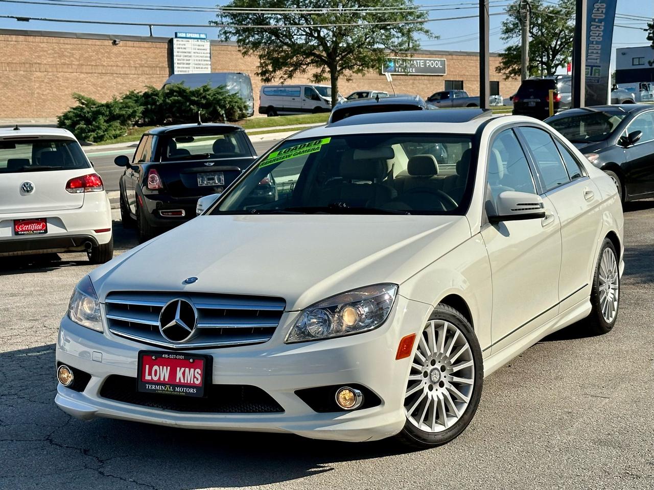 CERTIFIED.. WARRANTY. LOW KMS <br><div>
2010 MERCEDES BENZ C250 4 MATIC 
V6 ENGINE 2.5L

ONLY 131,000 KMs 

ONE OF THE CLEANEST OUT THERE. IN AMAZING CONDITION MUST SEE IN PERSON. 
VERY NICE ￼COLOUR COMBO. 

HAS BEEN VERY GENTLY USED AND VERY WELL KEPT, ALL SERVICES BEEN DO ON TIME! 

# BEING SOLD CERTIFIED WITH SAFETY INCLUDED IN THE PRICE! 

# 6 MONTHS REAL COVERAGE WARRANTY INCLUDED. UPGRADE TO 3 YEARS AVAILABLE. 

# UPGRADE TOUCH SCREEN WITH CAR PLAY. 

FRESH OIL CHANGE. 
FULLY DETAILED.

PRICE + HST NO EXTRA OR HIDDEN FEES.

PLEASE CONTACT US TO BOOK YOUR APPOINTMENT FOR VIEWING AND TEST DRIVE.

TERMINAL MOTORS 
1421 SPEERS RD, OAKVILLE&nbsp;</div>