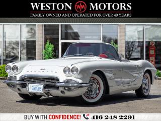Used 1961 Chevrolet Corvette **CONVERTIBLE*RED INTERIOR*BEAUTY!!!!** for sale in Toronto, ON