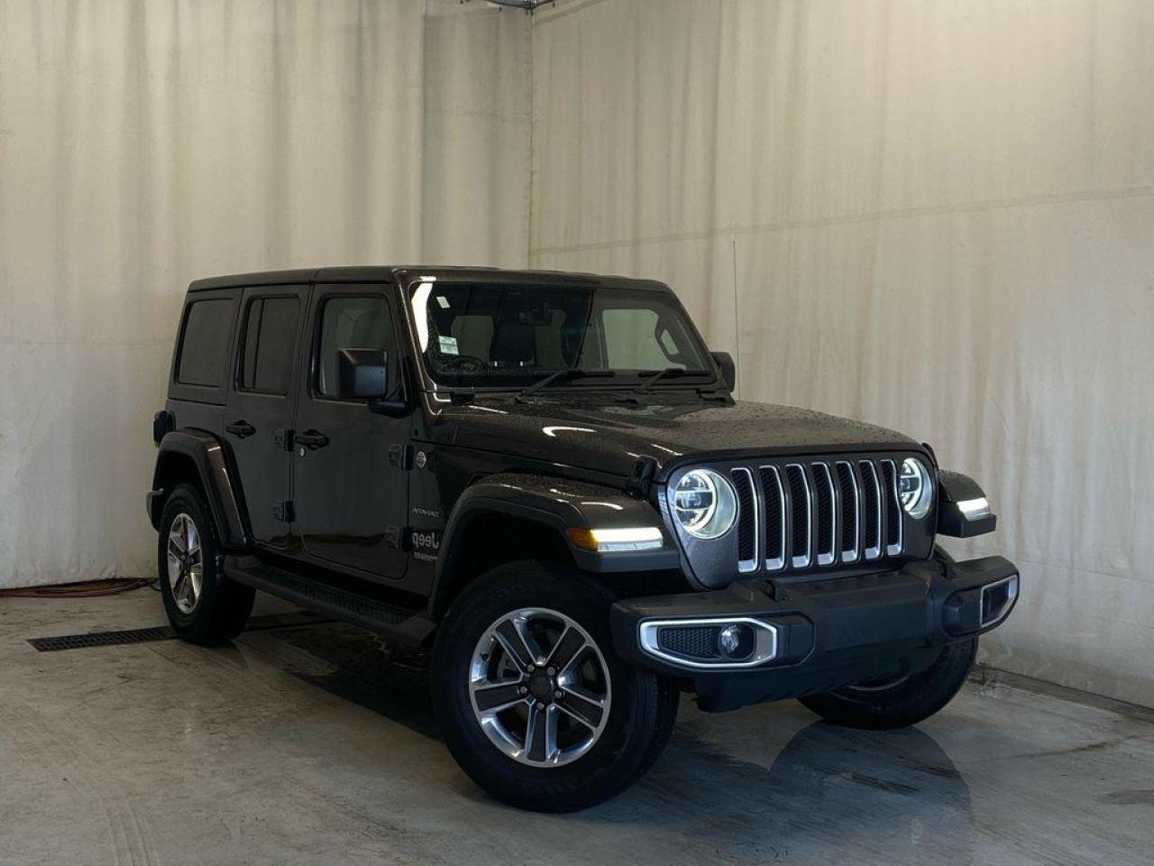 Used 2018 Jeep Wrangler Unlimited Sahara for sale in Sherwood Park, AB