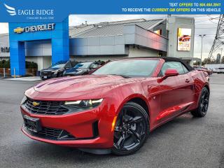 New 2024 Chevrolet Camaro 2LT Remote Vehicle Start, Automatic Climate Control, Wireless Charging, Heated front seats, apple car play and android auto, rear park assist for sale in Coquitlam, BC