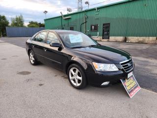 <p><strong><em>**WE FINANCE EVERYONE  ! THE BEST PRICES - THE BEST VEHICLES - EVERYDAY !</em></strong></p><p><strong><span style=font-size: 12pt;>**2009 Hyundai Sonata !! Clean car inside and out! Runs and drives great! Very well maintained.**</span></strong></p><p><span style=font-size: 12pt;>Interior has power Sunroof, windows, locks, mirrors! AM / FM Radio, CD Player, steering wheel controls, Cruise control, comfortable Seats,  Air conditioning blows cold,  heated front seats, Fog lights and much more....Very spacious interior. Great visibility all around. This great Sedan is a solid car that will last you years. </span></p><p class=MsoNormal style=mso-margin-top-alt: auto; mso-margin-bottom-alt: auto; line-height: normal;><span style=font-size: 12pt;> <span style=line-height: 107%; font-family: Times New Roman, serif;>2009 Hyundai Sonata only150,558 km for just $8,495.00. Do not miss out on this Sedan before it is too late. Automatic Transmission, Excellent Condition, Economical & Reliable sound Engine & Transmission.  </span><span style=line-height: 107%; font-family: Times New Roman, serif; color: #222222; background: white;>The vehicle comes certified with free History Report. No Hidden Charges. Price + Tax + Licensing.</span></span></p><p class=MsoNormal style=mso-margin-top-alt: auto; mso-margin-bottom-alt: auto; line-height: normal; background: white;><span style=font-size: 12pt; font-family: Times New Roman, serif;>Exclusive in-House Financing is available between dealer & the customer. No Banks involved. Approved on the spot with lowest Down-Payment & Easy Affordable Monthly / Bi-Weekly / Weekly Payments According To customer’s Budget. Very Low Price. Ask about our Warranty Packages. For your peace of mind we offer 1 to 3 years warranty at reasonable prices.</span></p><p class=MsoNormal style=mso-margin-top-alt: auto; mso-margin-bottom-alt: auto; line-height: normal;><span style=font-size: 12pt; font-family: Times New Roman, serif;>We are a proud member of UCDA and OMVIC. Over 15 + years of experience in automotive Industry. We also have huge inventory of certified imported / domestic vehicles to choose from Honda, Toyota, Mazda, Nissan, Ford, Dodge, Volkswagen, Hyundai, Chrysler and many more Makes and Models to suit your style, comfort and needs. We are open 7 days a week.</span></p><p class=MsoNormal style=mso-margin-top-alt: auto; mso-margin-bottom-alt: auto; line-height: normal;><span style=font-size: 12pt; font-family: Times New Roman, serif;>To view latest inventory, please visit our website at www.precisionmotorsltd.com</span></p><p class=MsoNormal style=mso-margin-top-alt: auto; mso-margin-bottom-alt: auto; line-height: normal;><span style=font-size: 12pt; font-family: Times New Roman, serif;>Like our Facebook page today, to view latest inventory & customers testimonial videos visit www.facebook.com/precisionmotorsltd</span></p><p class=MsoNormal style=mso-margin-top-alt: auto; mso-margin-bottom-alt: auto; line-height: normal;><span style=font-size: 12pt; font-family: Times New Roman, serif;>This vehicle can only be viewed or test-driven by appointment.</span></p><p class=MsoNormal style=mso-margin-top-alt: auto; mso-margin-bottom-alt: auto; line-height: normal;><span style=font-size: 12pt; font-family: Times New Roman, serif;>For appointments, call INAM today, at 416-270-7657</span></p><p class=MsoNormal style=mso-margin-top-alt: auto; mso-margin-bottom-alt: auto; line-height: normal;><span style=font-size: 12pt; font-family: Times New Roman, serif;>Toll Free : 1 (877) 960-1826</span></p><p class=MsoNormal style=mso-margin-top-alt: auto; mso-margin-bottom-alt: auto; line-height: normal;><span style=font-size: 12pt; font-family: Times New Roman, serif;>Email us at : inamq@hotmail.com</span></p><p class=MsoNormal style=mso-margin-top-alt: auto; mso-margin-bottom-alt: auto; line-height: normal;><span style=font-size: 12pt; font-family: Times New Roman, serif;>visit our website at: www.precisionmotorsltd.com</span></p><p class=MsoNormal style=mso-margin-top-alt: auto; mso-margin-bottom-alt: auto; line-height: normal;><span style=font-size: 12pt; font-family: Times New Roman, serif;><span style=font-family: -apple-system, BlinkMacSystemFont, Segoe UI, Roboto, Oxygen, Ubuntu, Cantarell, Open Sans, Helvetica Neue, sans-serif; font-size: medium;>Location : </span><span style=background-color: #ffffff; color: #222222; font-family: times new roman, serif; font-size: 13.3333px;>643 Parkdale Avenue North, Hamilton ON L8H 5Z1</span></span></p>
