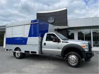 Used 2016 Ford F-550 XLT DRW DIESEL CARGO SERVICE DECK BODY DELIVERY for sale in Langley, BC