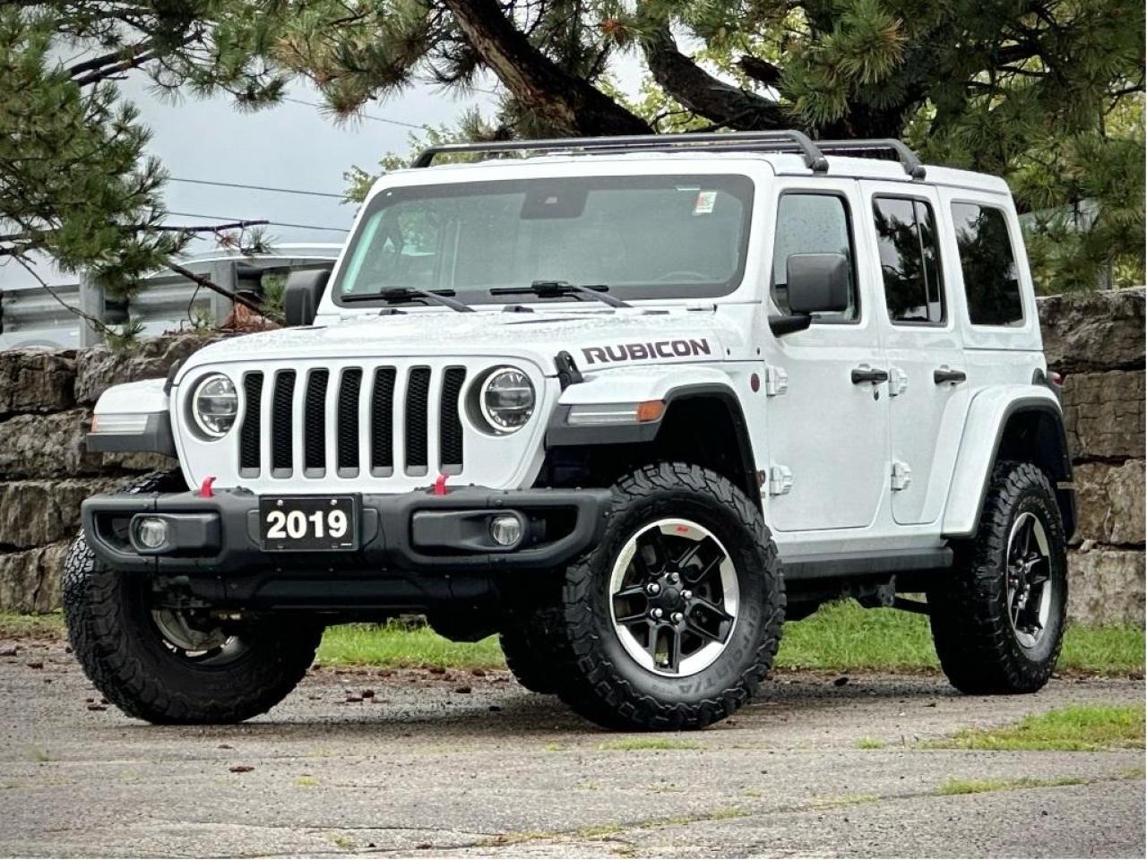 Used 2019 Jeep Wrangler Unlimited RUBICON 4X4 MANUAL | HEATED SEATS & WHEEL | NAV for sale in Waterloo, ON