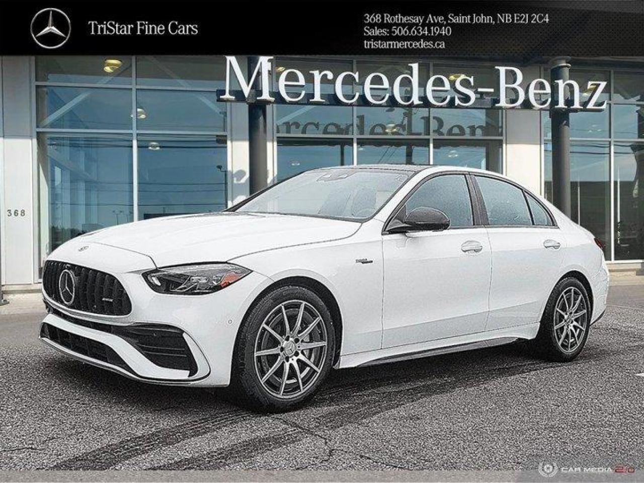 Compact Cars, AMG C 43 4MATIC Sedan, 9-Speed Automatic w/OD, Intercooled Turbo Gas/Electric I-4 2.0 L/121