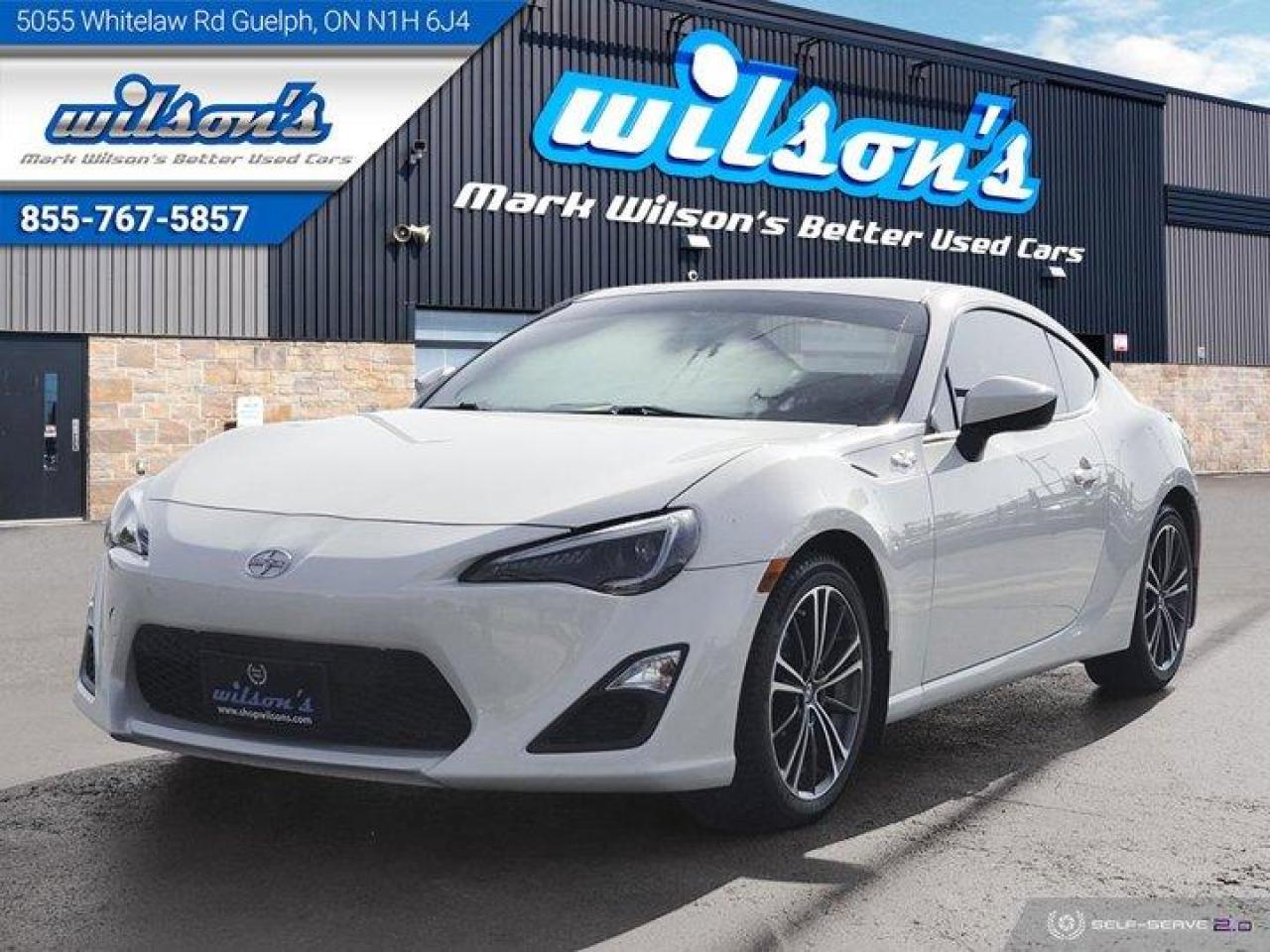 Used 2016 Scion FR-S Manual, Keyless Entry, Rear Camera, Cruise Control, Alloys & More! for sale in Guelph, ON