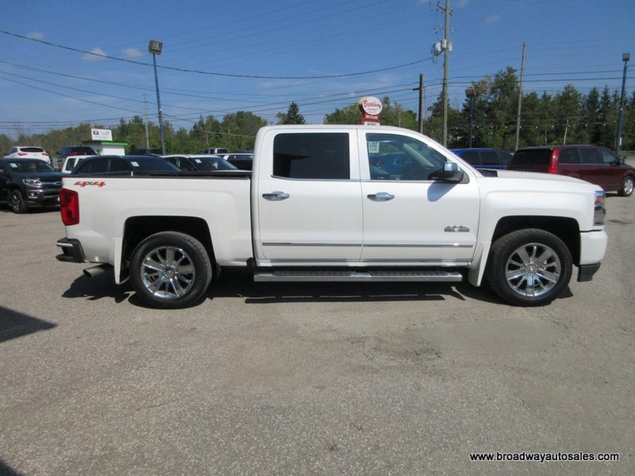 2016 Chevrolet Silverado 1500 LOADED HIGH-COUNTRY-EDITION 5 PASSENGER 5.3L - V8.. 4X4.. CREW-CAB.. SHORTY.. NAVIGATION.. LEATHER.. HEATED/AC SEATS.. SUNROOF.. BACK-UP CAMERA.. Photo