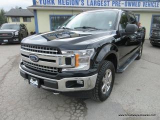Used 2018 Ford F-150 WORK READY XLT-MODEL 6 PASSENGER 3.5L - TURBO.. 4X4.. CREW-CAB.. SHORTY.. HEATED SEATS.. POWER PEDALS.. BACK-UP CAMERA.. BLUETOOTH SYSTEM.. for sale in Bradford, ON
