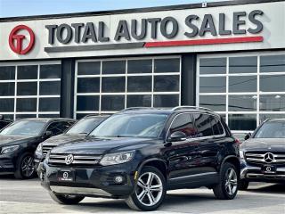Used 2017 Volkswagen Tiguan HIGHLINE | NAVI | PANO | NO ACCIDENTS for sale in North York, ON