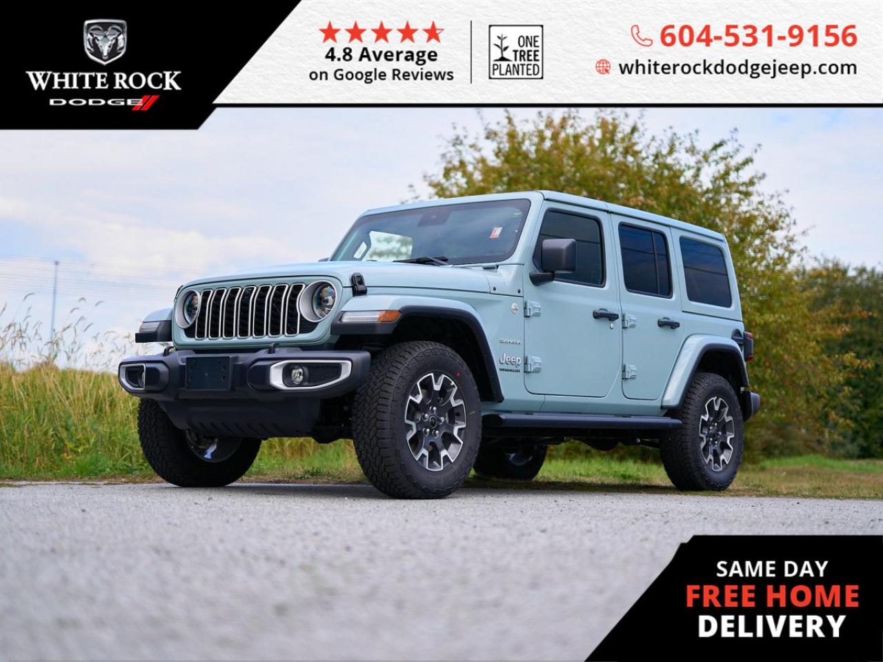 New 2024 Jeep Wrangler Sahara for sale in Surrey, BC