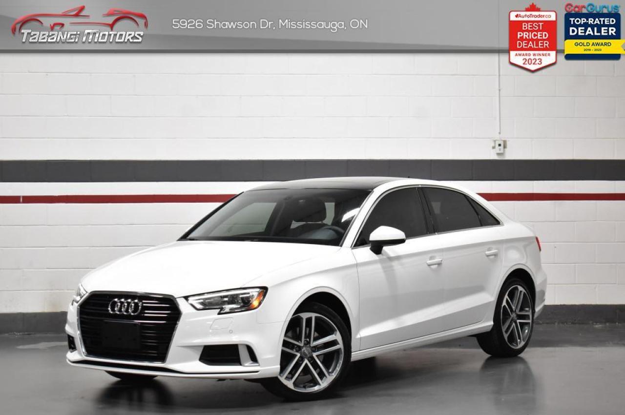 Used 2020 Audi A3 Sedan No Accident Sunroof Carplay Park Assist for sale in Mississauga, ON