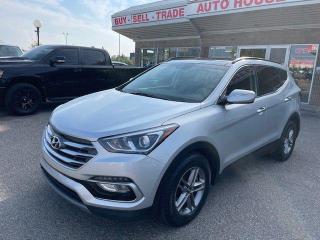 <div>Used | SUV | Silver | 2018 | Hyundai | Santa Fe | Sport | AWD | Sunroof</div><div> </div><div>2018 HYUNDAI SANTA FE SPORT LUXURY WITH 143510 KMS, ALL-WHEEL DRIVE, NAVIGATION, BACKUP CAMERA, PANORAMIC ROOF, APPLE CARPLAY/ANDRIOD AUTO, HEATED STEERING WHEEL, PUSH BUTTON START, BLUETOOTH, USB/AUX, BLIND SPOT DETECTION, HEATED SEATS, LEATHER SEATS, CD/RADIO, AC, POWER WINDOWS LOCKS SEATS, INFINITY SOUND SYSTEM AND MORE!</div>