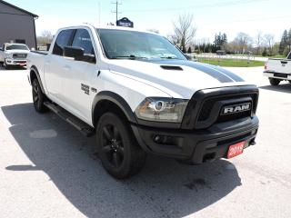 <p>A beautiful condition 1-owner and well optioned 2019 Ram 1500 Warlock that is powered by a 5.7L Hemi V8 and 4-wheel drive. Heated seats with power adjust drivers side bucket and room for 5 people. Navigation and back-up camera along with rear park assist system. 13 service records on the Carfax report showing how well maintained the Ram was by the owner. Bluetooth and steering wheel mounted audio controls. Remote start and a power rear sliding window. a hard folding tonneau cover was added to the 5-foot 7-inch length box and step bars to the cab for ease of entry. A must-see, well-maintained Warlock 1500 with super low mileage. </p><p><span style=color: #ffffff; font-family: Helvetica Neue, sans-serif; font-size: 16px; white-space-collapse: preserve; background-color: #313131;>** WE UPDATE OUR WEBSITE REGULARLY IF YOU SEE THIS AD THE VEHICLE IS AVAILABLE! ** Pentastic Motors specializes in 4X4 Gasoline and Diesel trucks from all makes including Dodge, Ford, and General Motors. Extended warranties available!  Financing available from 7.99% APR OAC. Delivery available to Southern Ontario Purchasers! We are 1.5 hrs from Pearson International Airport and offer free pick up from the airport to Purchasers. Leasing options available for Commercial/Agricultural/Personal! **NO ADMIN FEES! All vehicles are CERTIFIED and serviced unless otherwise stated! CARFAX AVAILABLE ON ALL VEHICLES! ** Call, email, or come in for a test drive today! 1-844-4X4-TRUX www.pentasticmotors.com</span></p>
