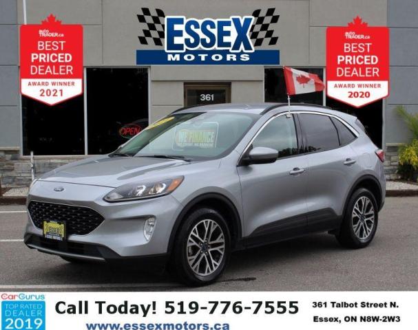2021 Ford Escape SEL*Heated Leather*CarPlay*Rear Cam*1.5L EcoBoost