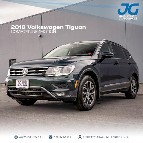 2018 Volkswagen Tiguan COMFORTLINE 4Motion