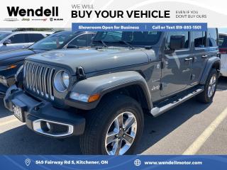 Used 2021 Jeep Wrangler Unlimited Unlimited Sahara Incredible Condition for sale in Kitchener, ON