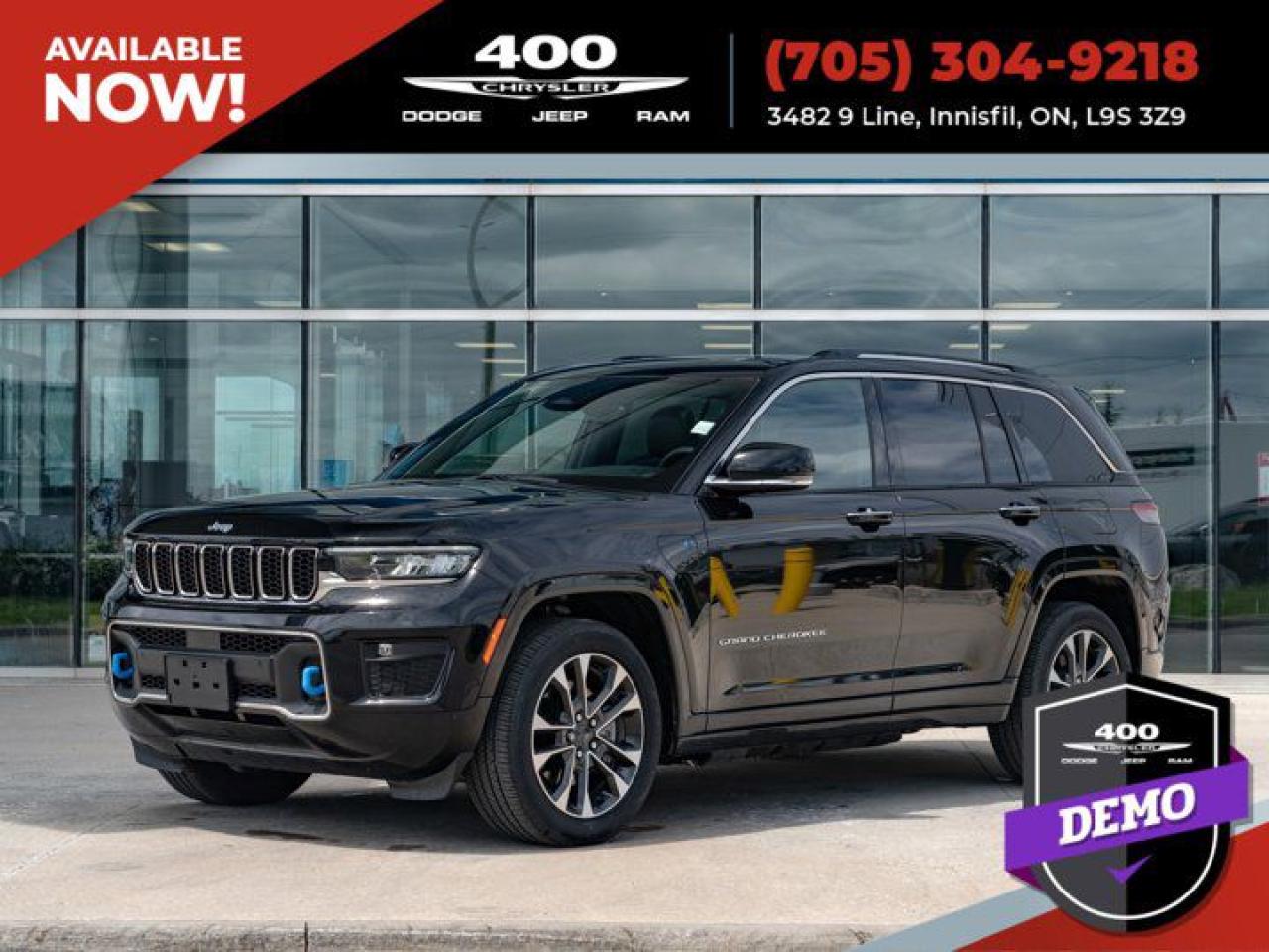 Used 2022 Jeep Grand Cherokee 4xe Overland for sale in Innisfil, ON