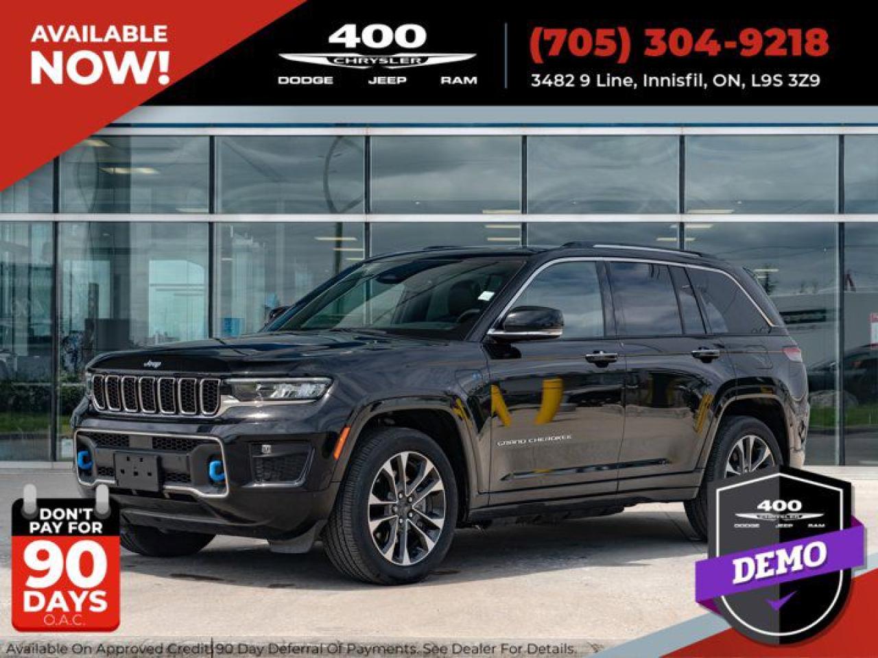 Used 2022 Jeep Grand Cherokee 4xe Overland for sale in Innisfil, ON