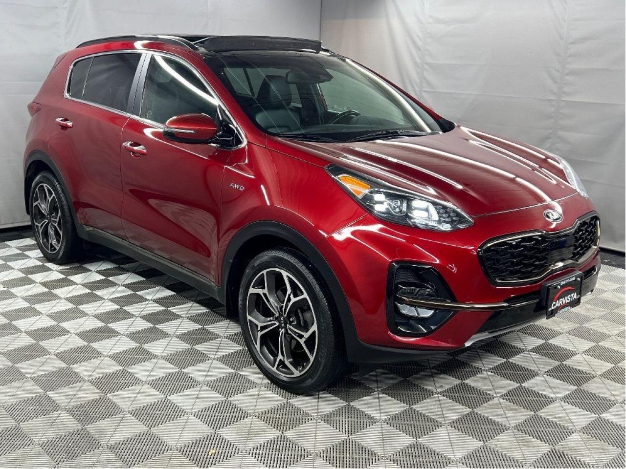 Used 2020 Kia Sportage SX-T AWD - CARPLAY/NAVIGATION/HEATED-COOLED SEATS for sale in Winnipeg, MB