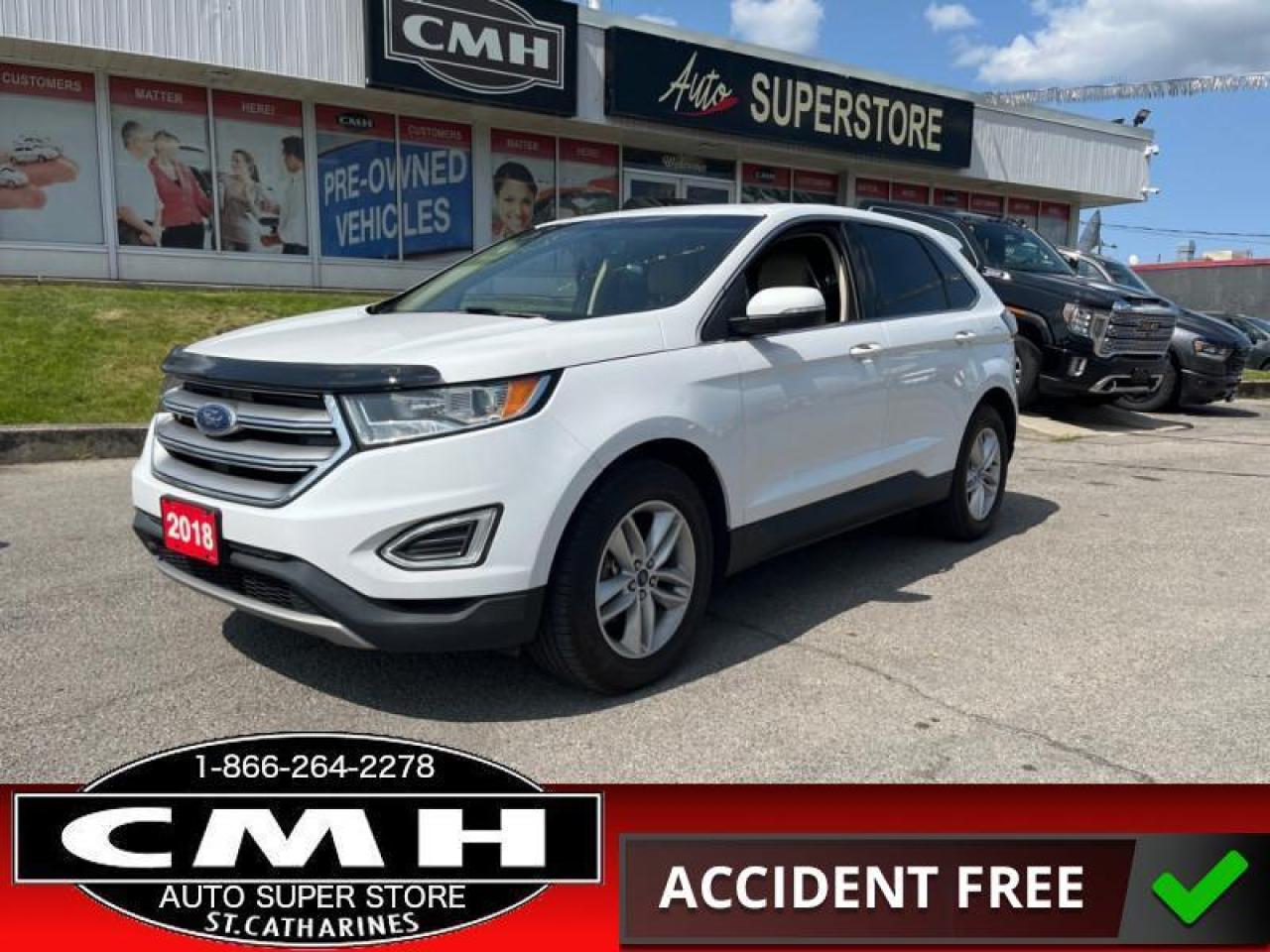 Used 2018 Ford Edge SEL  CAM PWR-SEAT PARK-SENS HTD-SEATS for sale in St. Catharines, ON