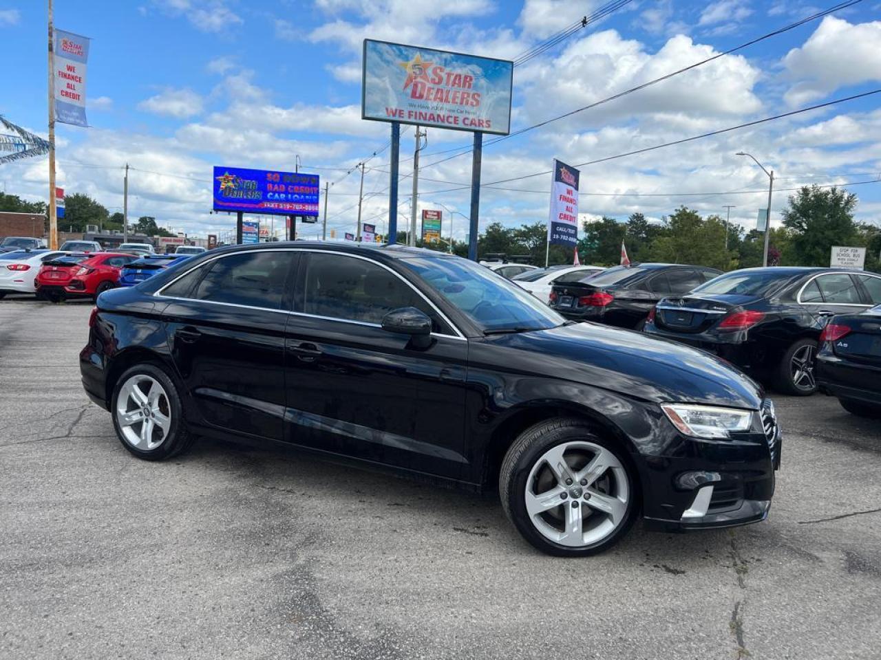 Used 2018 Audi A3 LEATHER PANO ROOF PREMIUM  WE FINANCE ALL CREDIT! for sale in London, ON