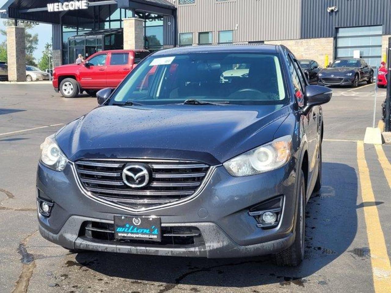 Used 2016 Mazda CX-5 GS, Sunroof, Heated Seats, Rear Camera, Bluetooth, Blind Spot Alert, Alloy Wheels and more! for sale in Guelph, ON