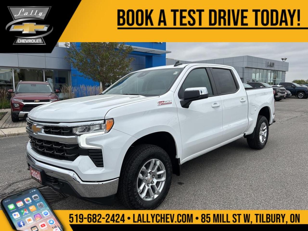New 2024 Chevrolet Silverado 1500 LT for sale in Tilbury, ON