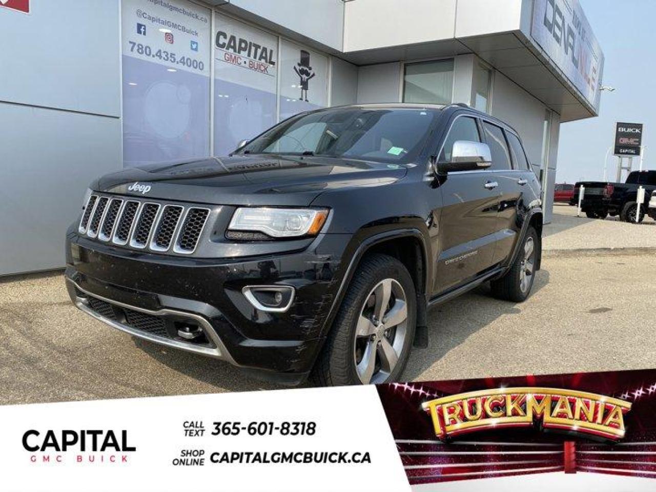 Used 2014 Jeep Grand Cherokee Overland 4WD * 5.7L HEMI * ADAPTIVE CRUISE * PANORAMIC SUNROOF * for sale in Edmonton, AB
