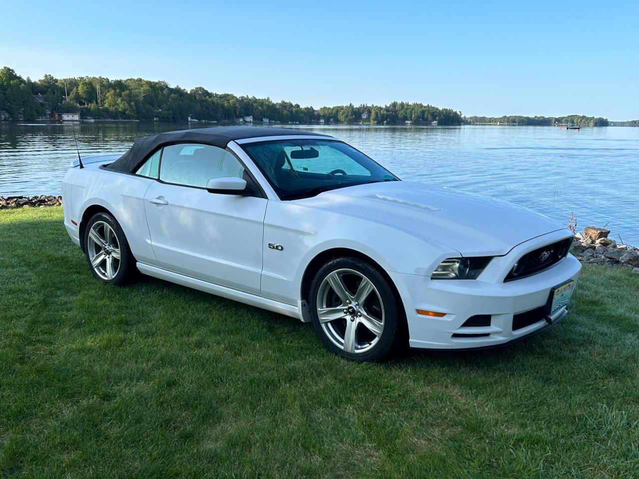Used 2014 Ford Mustang 2dr Convertible GT with 59300kms for sale in Perth, ON