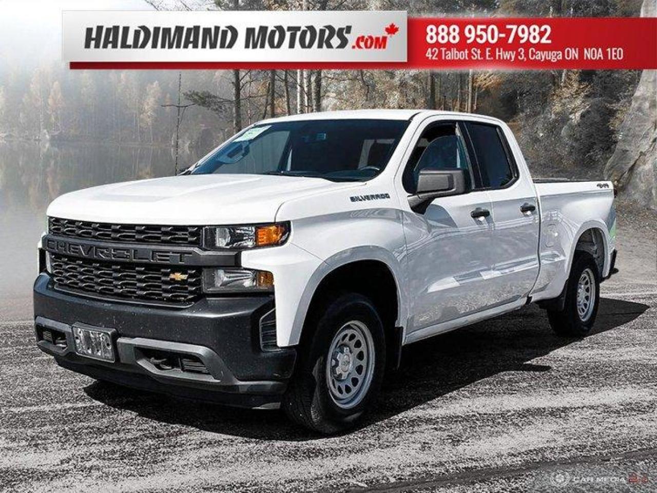 Used 2021 Chevrolet Silverado 1500 Work Truck for sale in Cayuga, ON