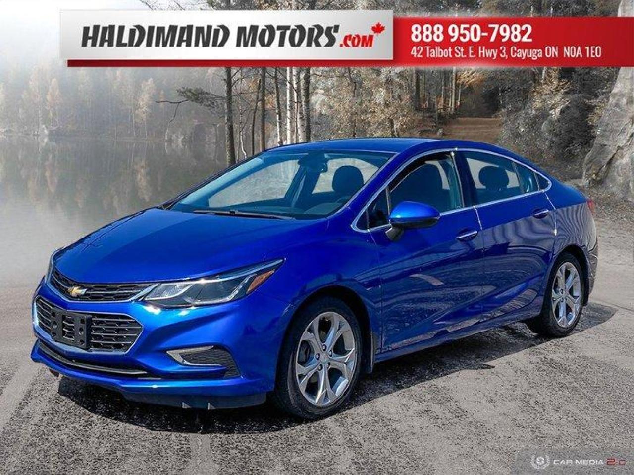 Used 2018 Chevrolet Cruze Premier for sale in Cayuga, ON