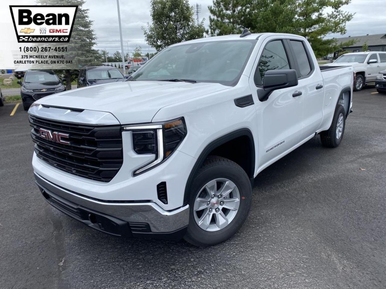 New 2024 GMC Sierra 1500 Pro 5.3L ECOTEC3 V8 CONVENIENCE PACKAGE PRO VALUE PACKAGE for sale in Carleton Place, ON