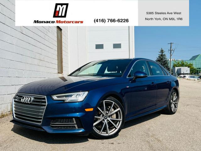 2017 Audi A4 Premium Plus - NAV|CAM|SUN|19" WHEELS|S-LINE|PUSH