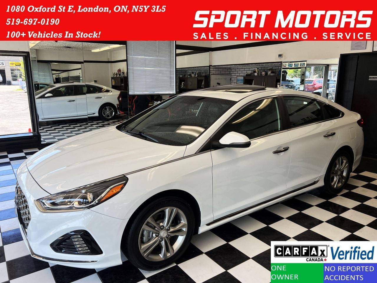 2019 Hyundai Sonata Essential SPORT+Roof+Leather+NewBrakes+CLEANCARFAX