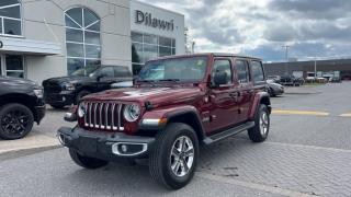 Used 2022 Jeep Wrangler Unlimited Unlimited Sahara 4x4 Automatic for sale in Nepean, ON