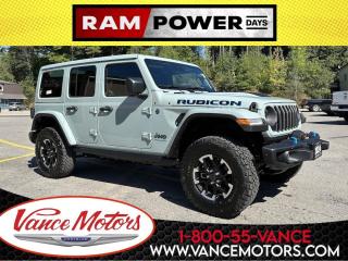 New 2024 Jeep Wrangler 4xe Rubicon X 4XE...PWR SEATS*LEATHER*HTD SEATS! for sale in Bancroft, ON
