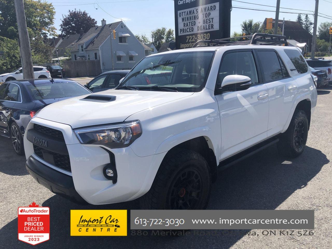 Used 2022 Toyota 4Runner VERY RARE TRD PRO  LEATHER  CRAWL CONTROL for sale in Ottawa, ON