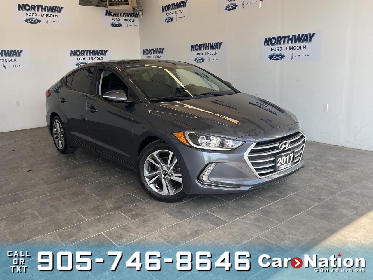 Used 2017 Hyundai Elantra GLS | SUNROOF | TOUCHSCREEN | ONLY 54KM | ALLOYS for sale in Brantford, ON