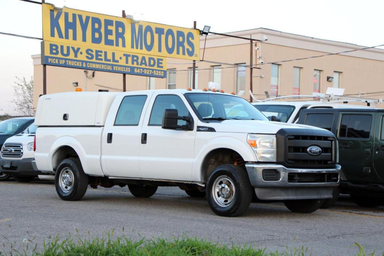<p>Fall Sales Event on now! $1,000 Off every vehicle extended until Nov 30! 2011 Ford F-250 4x4 6.2L 8-Cylinder gas with 371,448km. Crew Cab with a Miranda Cap & running boards. 6-Passenger with running boards. Certified comes with our 2 year power train warranty. </p>
<p> </p>
<p>Carfax Clean copy and paste link below:</p>
<p>https://vhr.carfax.ca/?id=svd3ge8T77LuP00mXr4F4J0YETFPsus0</p>
<p>All-In Price (CERTIFICATION & WARRANTY INCLUDED)</p>
<p>Was:$12,950 Now:$11,950</p>
<p>+Just Plus Tax and Licensing</p>
<p>No Hidden Charges or Extra Fees</p>
<p>Taxes and licensing not included in the price</p>
<p>For more HD images please visit khybermotors.com</p>
<p>2 Year Powertrain Warranty Covers:</p>
<p>1) Engine</p>
<p>2) Transmission</p>
<p>3) Head Gasket</p>
<p>4) Transaxle/Differential</p>
<p>5) Seals & Gaskets</p>
<p>Unlimited Kilometres, $1,000 Per Claim, $100 Deductible, $75 Activation fee.</p>
<p> </p>
<p>Khyber Motors LTD Family Owned & Operated SINCE 2005</p>
<p>90 Kennedy Road South</p>
<p>Brampton ON L6W3E7</p>
<p>(647)-927-5252</p>
<p>Member of OMVIC and UCDA</p>
<p>Buy with Confidence!</p>
<p>Buy with Full Disclosure!</p>
<p>Monday-Friday 9:00AM - 8:00PM</p>
<p>Saturday 10:00AM - 6:00PM</p>
<p>Sunday 11:00AM - 5:00PM </p>
<p>To see more of our vehicles please visit Khybermotors.com</p>
<p> </p>