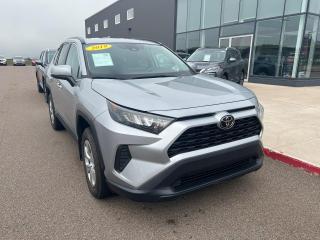 <span>The 2019 Toyota RAV4 LE offers more style, efficiency, and power than ever before. The SUVs cabin features a 7-inch touchscreen with Apple CarPlay compatibility, heated front seats, and a rearview camera. The RAV4 also includes blind spot monitoring with rear cross traffic alert and Toyota Safety Sense 2.0 with features like radar cruise control, lane departure alert with steering assist, auto high beams, and pedestrian/bicycle detection. Its incredibly efficient, too, with a highway rating of 6.7 L/100km. </span>




<span style=font-weight: 400;>Thank you for your interest in this vehicle. Its located at Centennial Nissan, 264 Pope Road, Summerside, PEI. We look forward to hearing from you; call us toll-free at 1-902-436-9159.</span>
