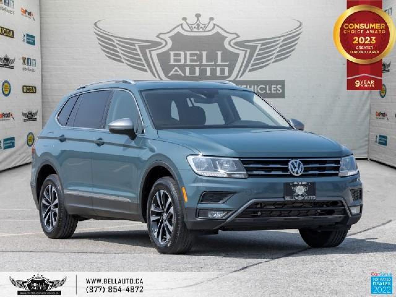 Used 2020 Volkswagen Tiguan Comfortline, AWD, Navi, Pano, BackUpCam, B.Spot, NoAccidents for sale in Toronto, ON