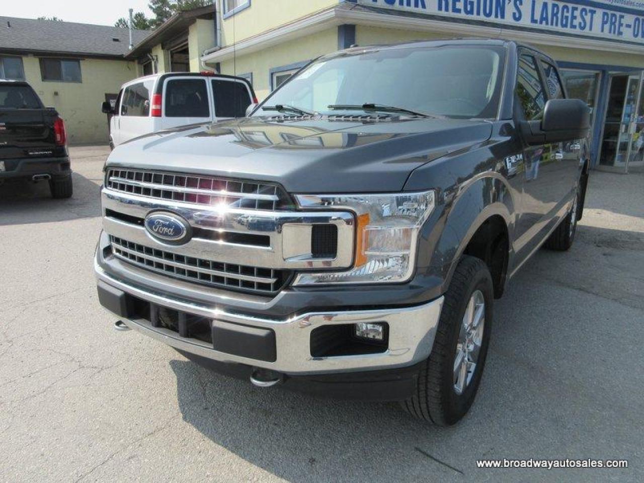 Used 2018 Ford F-150 WORK READY XLT-EDITION 6 PASSENGER 5.0L - V8.. 4X4.. CREW-CAB.. SHORTY.. BACK-UP CAMERA.. BLUETOOTH SYSTEM.. KEYLESS ENTRY.. for sale in Bradford, ON